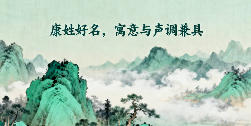 姓康女孩名字大全