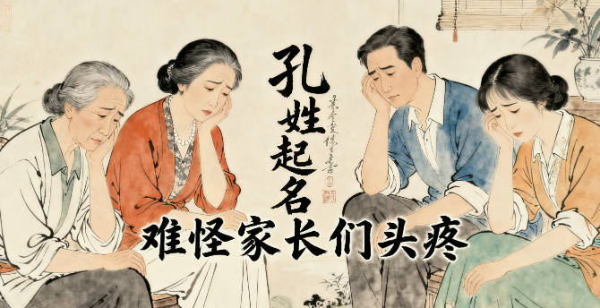 姓孔男孩名字順口