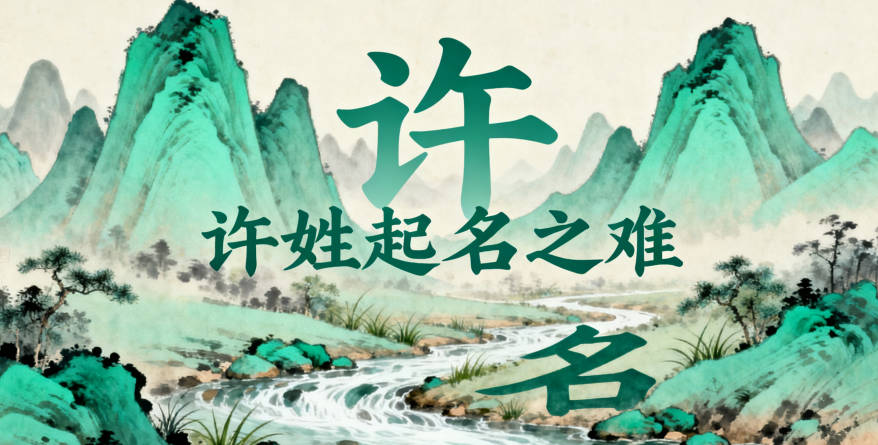 許姓簡單順口的男孩名字