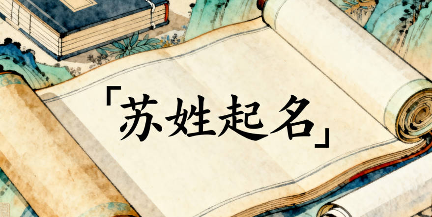 蘇姓女孩起名大全