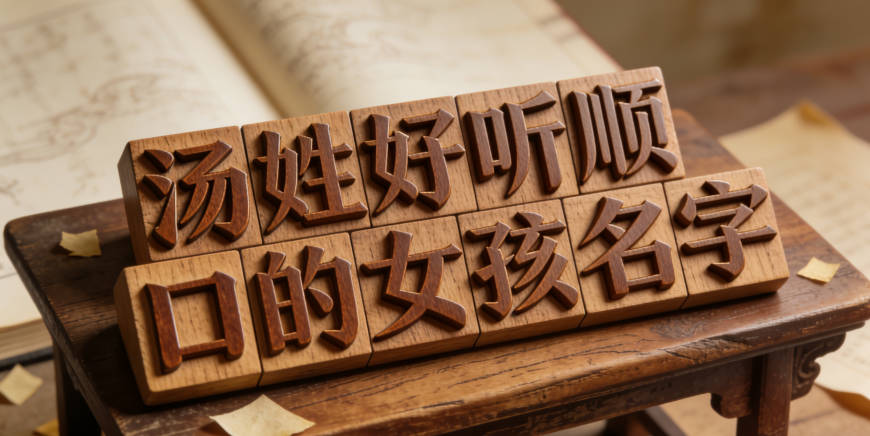 湯姓好聽順口的女孩名字