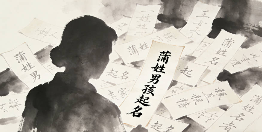 姓蒲男孩名字順口