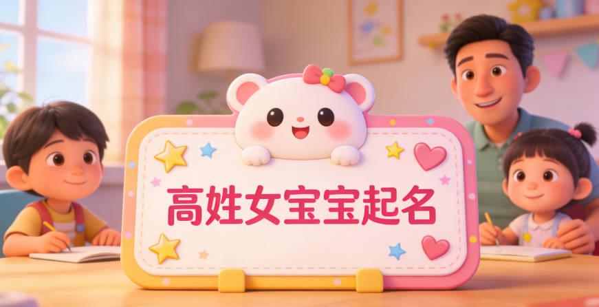 有寓意的高姓女寶寶名字大全