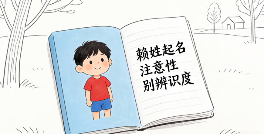 大氣的賴姓男孩名字