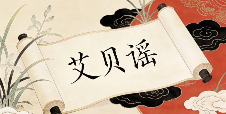 “艾貝謠”，在粵語、閩南語里念起來都順口，沒有負面諧音