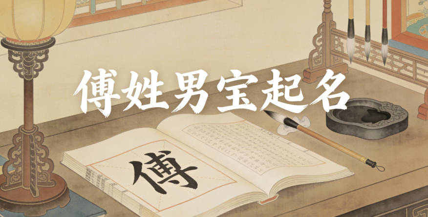 傅姓男寶寶起名順口響亮