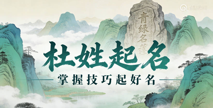 杜姓男寶寶起名寓意好的名字推薦