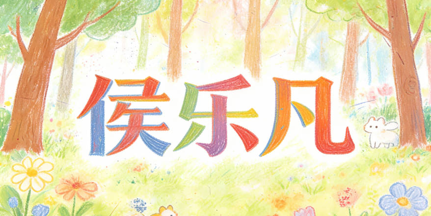 侯樂凡，樂是去聲，凡是陰平，聲調有變化，讀起來順口多了