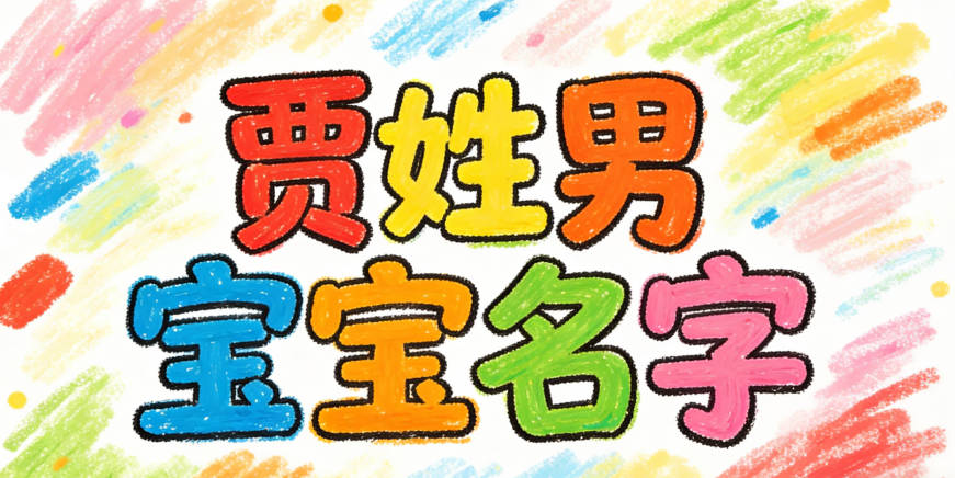 有寓意的賈姓男寶寶名字大全