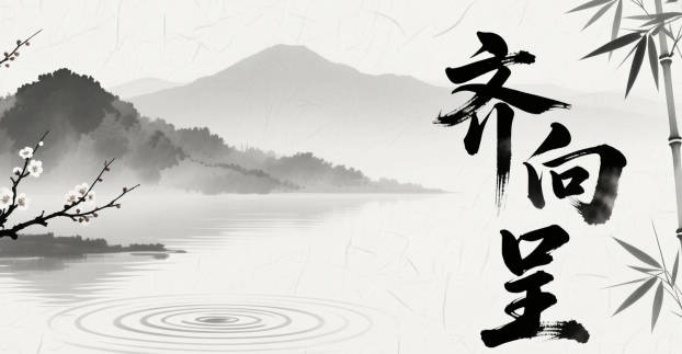 齊向呈，向呈寓意目標明確、積極展示自己