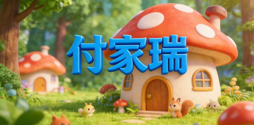 改成付家瑞，用方言念也覺得順口