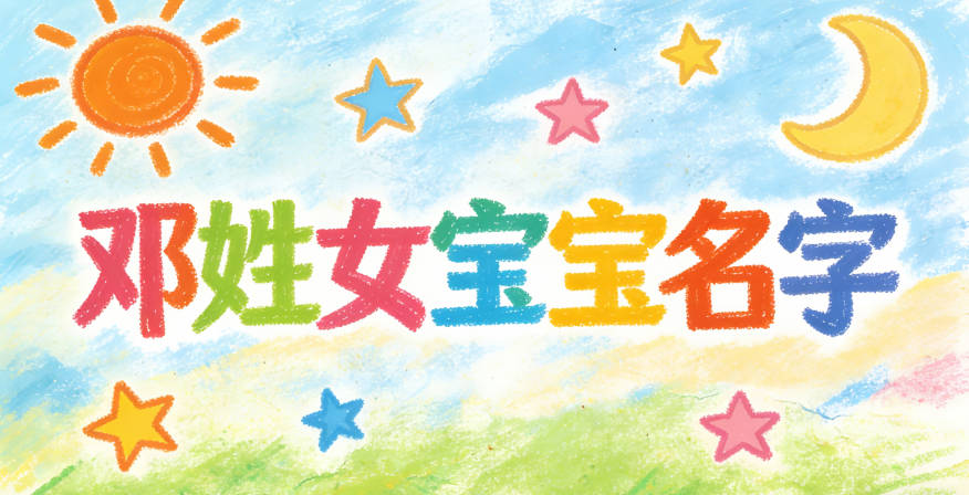 有寓意的鄧姓女寶寶名字大全